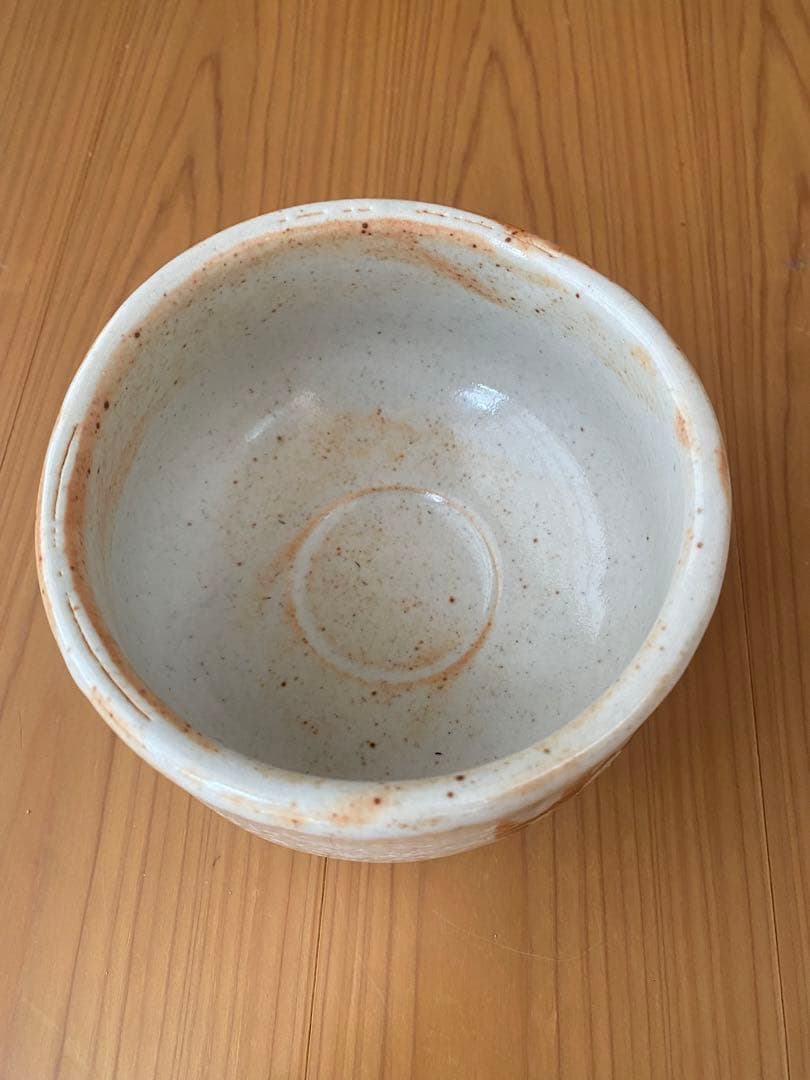 美濃焼 志野茶碗 多治見 若尾昇苑作