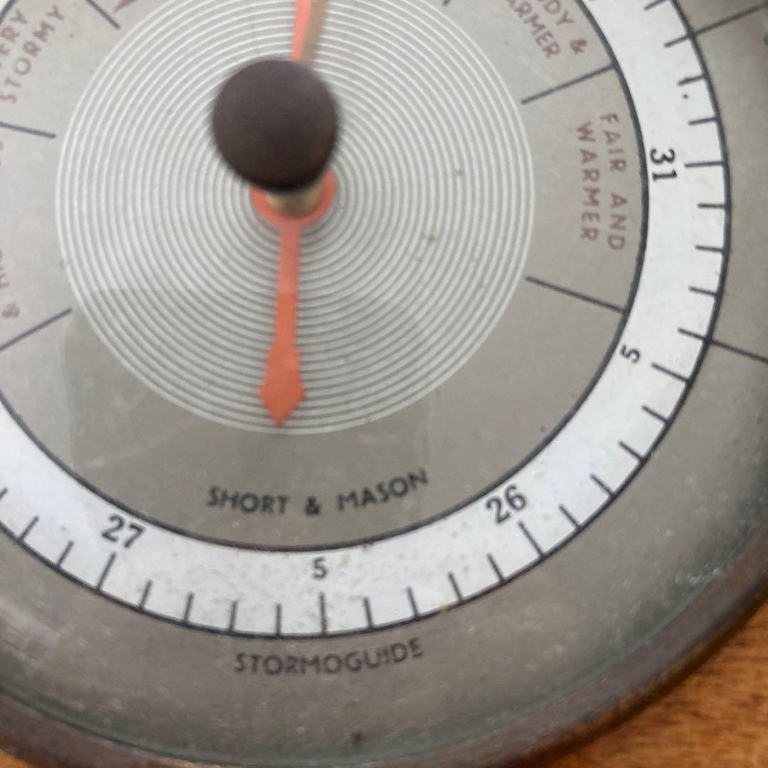 ヴィンテージ気圧計　アンティーク気圧計