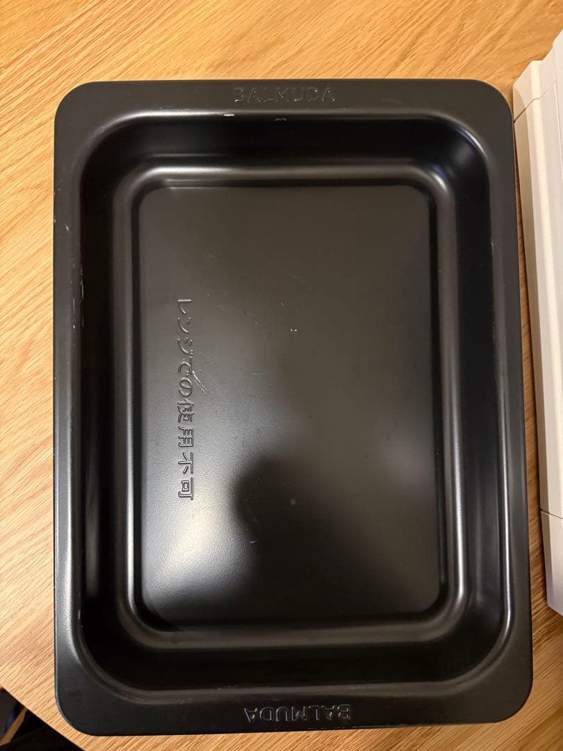 【ジャンク品】BALMUDA K04A-WH オーブンレンジ