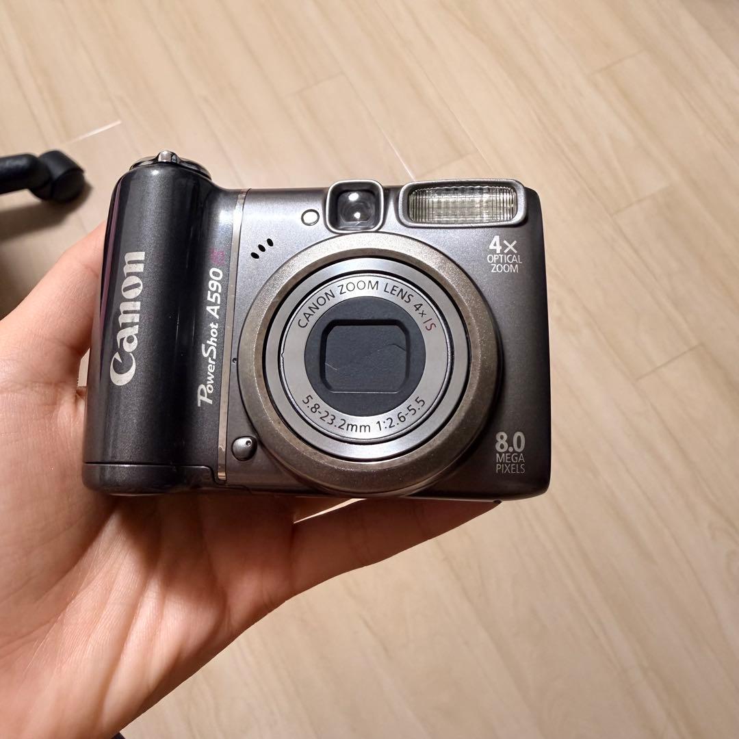 Canon PowerShot A590 IS コンパクトデジタルカメラ