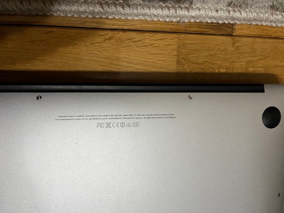 MacBookAir Early2014 A1465 11インチ USキーボード