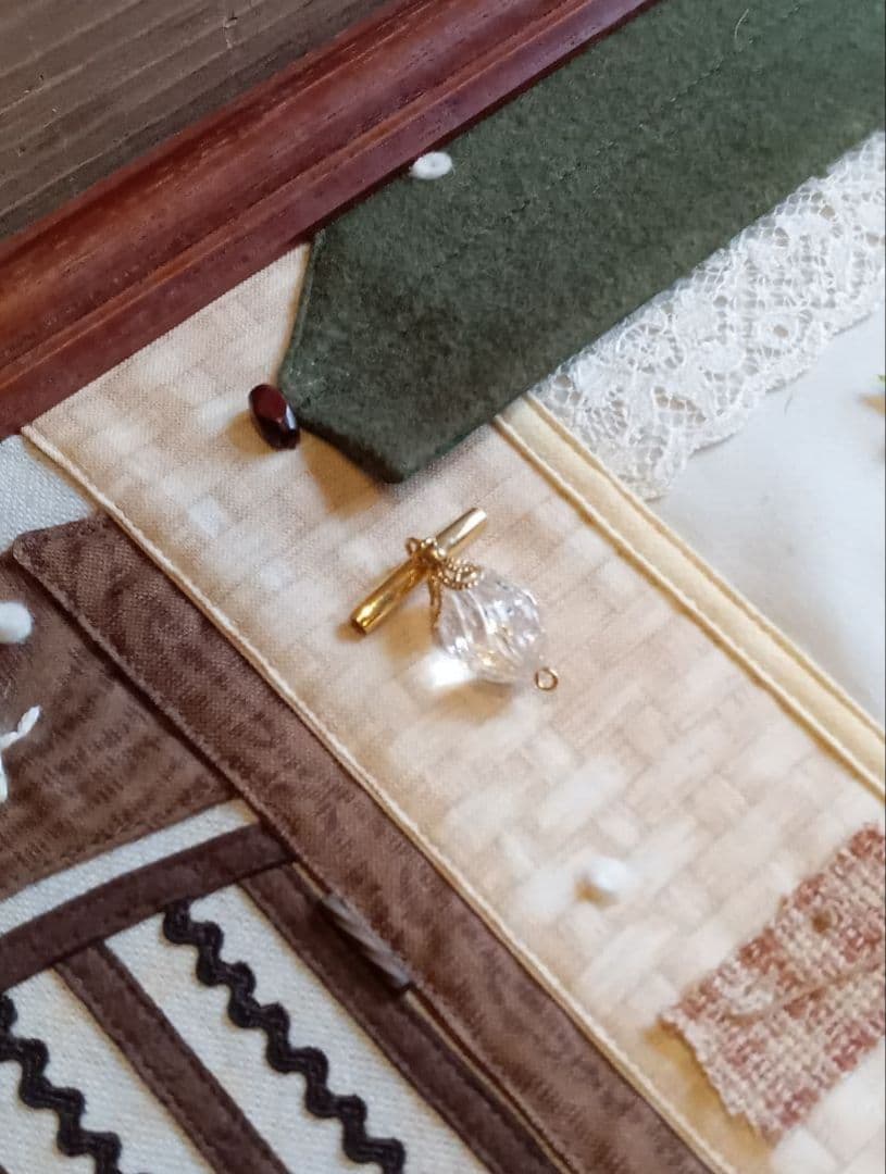 超希少　マニー　Many　クリスマス　コラージュ　パッチワーク　フレーム