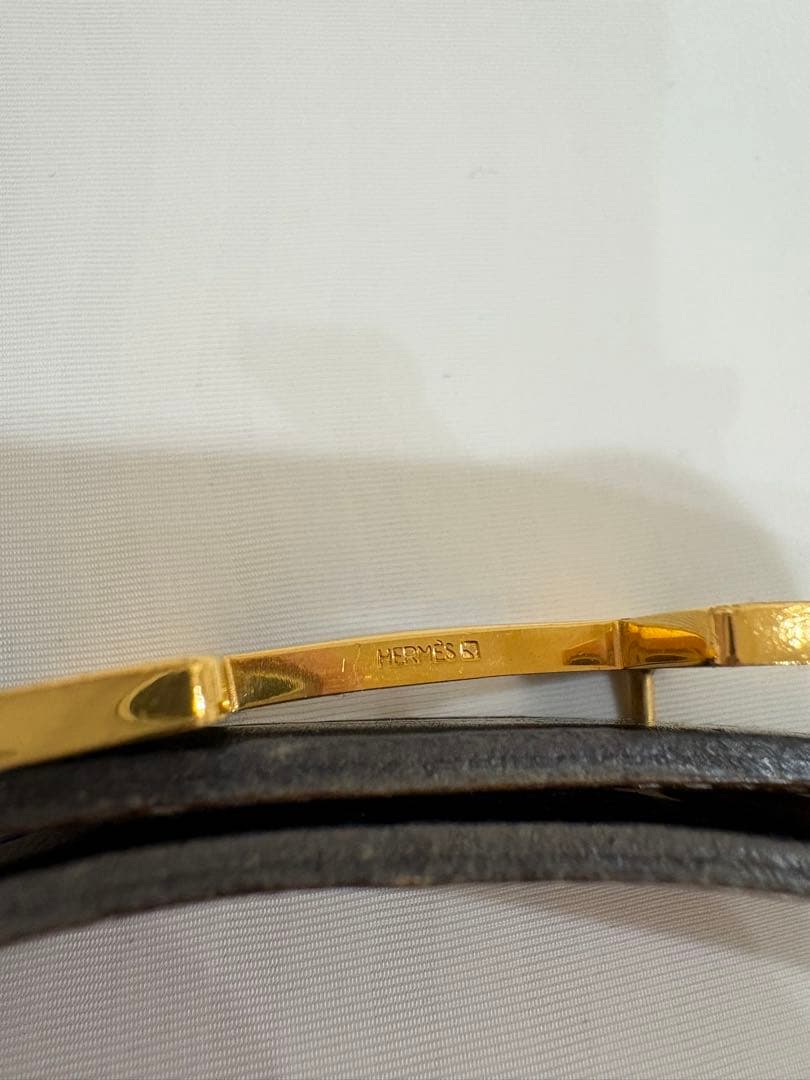専用　HERMES コンスタンス ベルト 65 ブラウン ブラック リバーシブル
