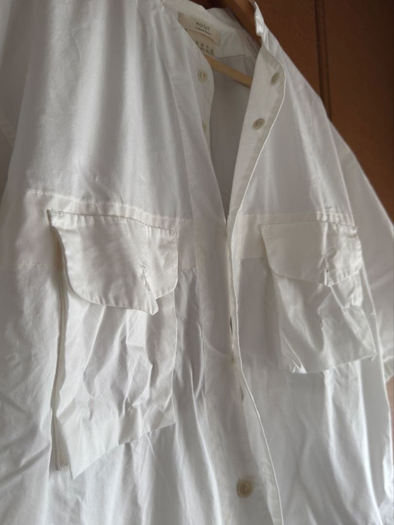 Norbit ノービットホワイトショートスリーブシャツ