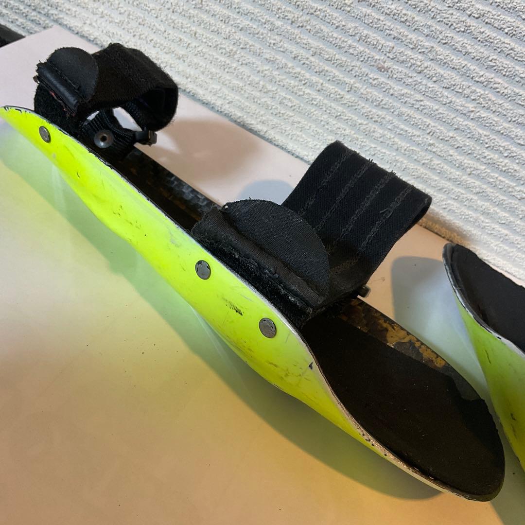 LEKI イエロー・ブラック アームガード　カーボン　 Mサイズ