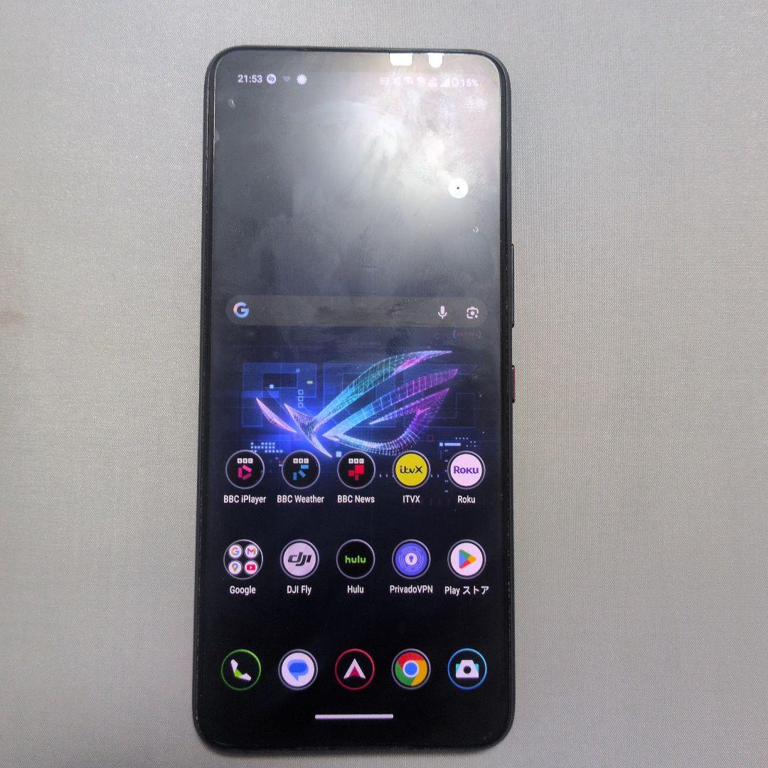 ROG Phone 6 RAM 12GB ストレージ 256GB