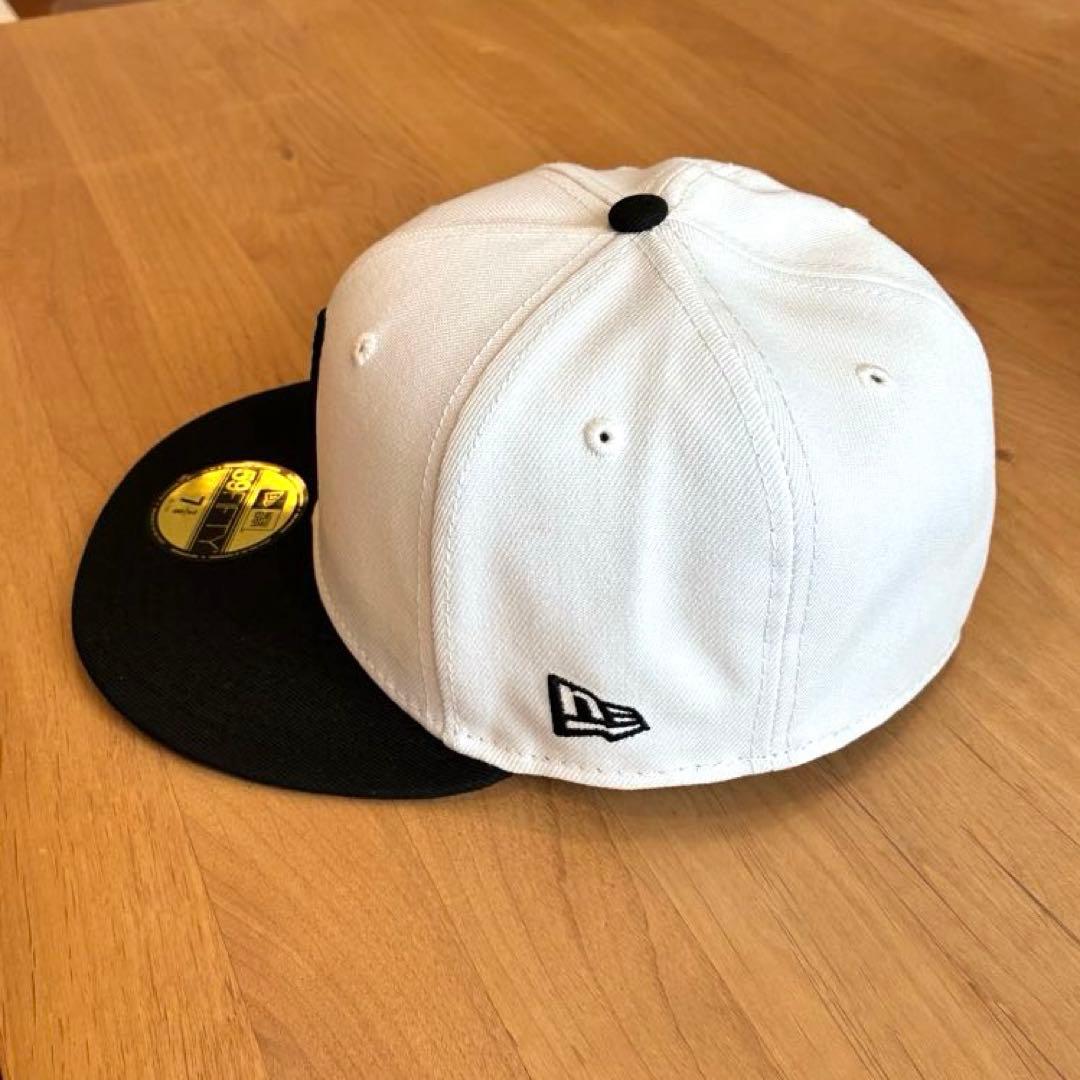 STUSSY NEW ERA コラボキャップ　ホワイト