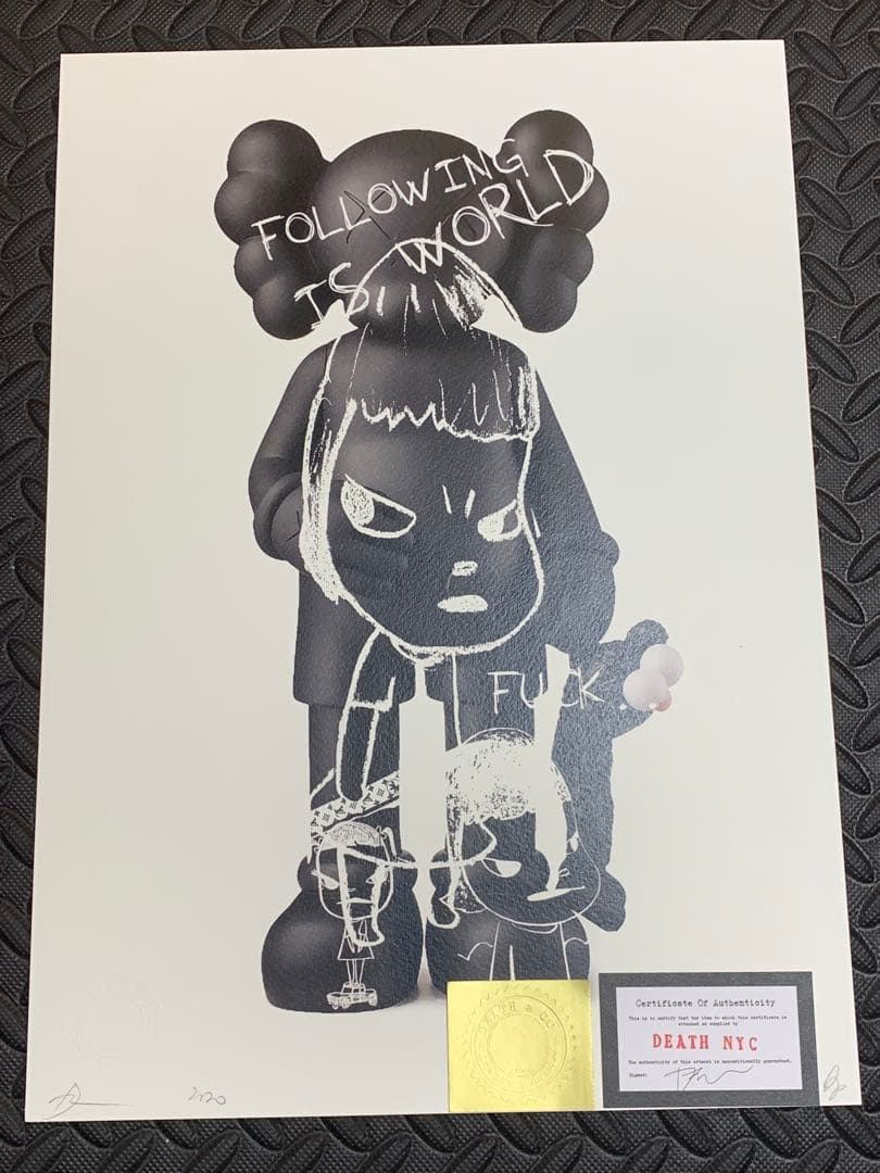 SOLD完売！H様ありがとうございました。DEATH NYC  世界限定100枚