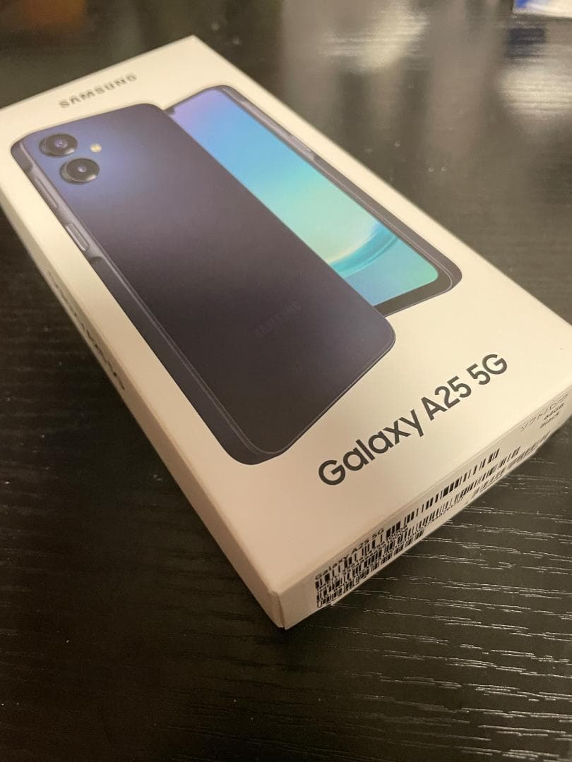 【新品未開封品】Samsung Galaxy A25 5G　本体 ブラック