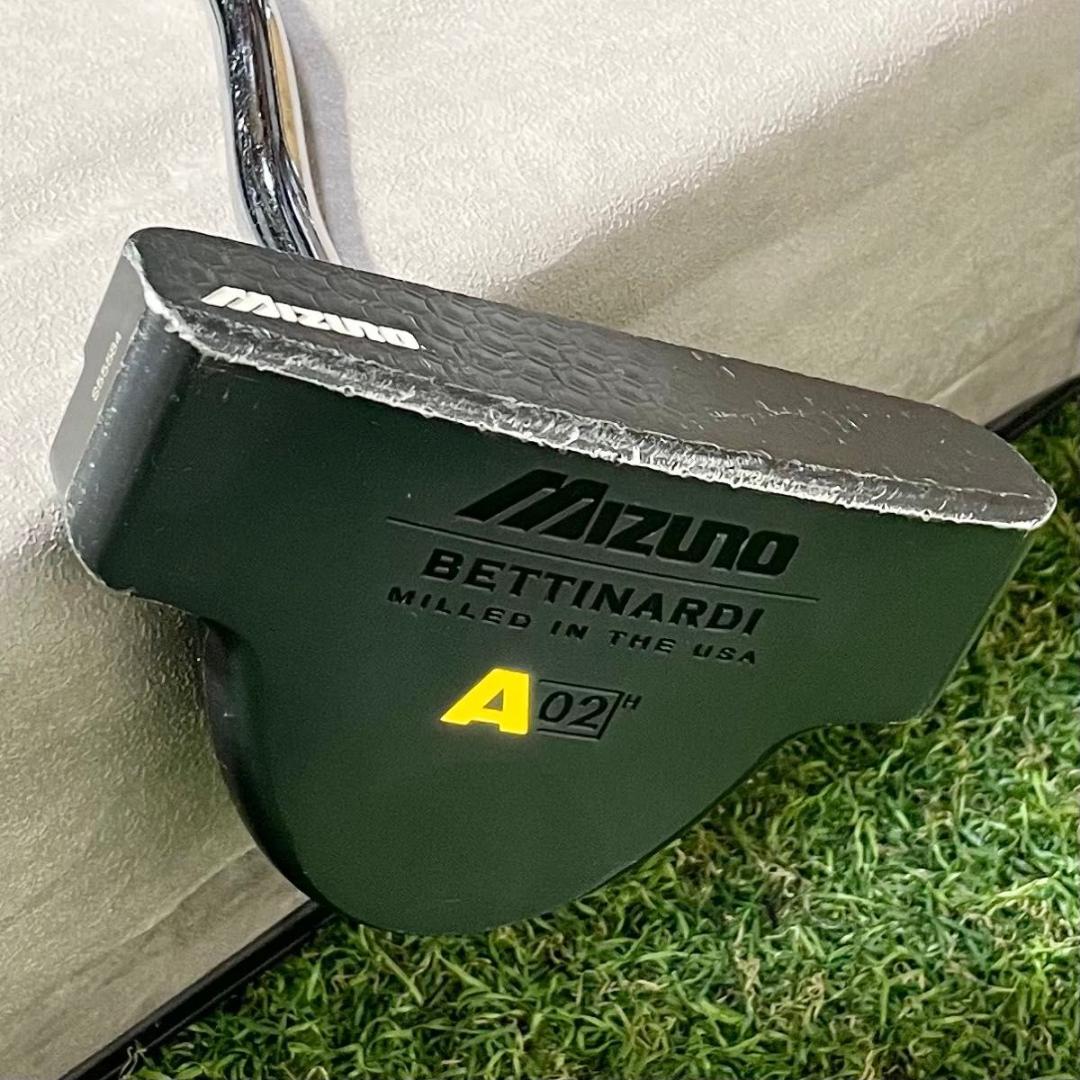 【貴重レフティ！超希少】ミズノ ベティナルディ A02H パター 34インチ 左