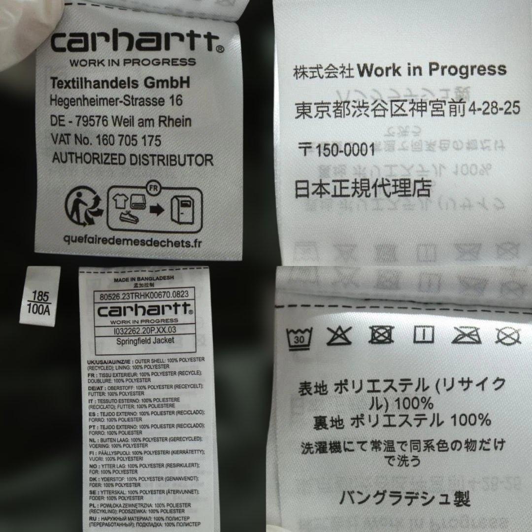 【美品】Carhartt WIP ペイズリー スプリングフィールドジャケットXL