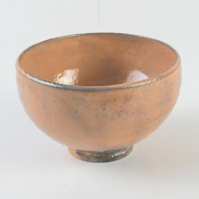 茶道具　萩焼　天耳窯　十三代坂田泥華造　茶碗　共箱　C　9869