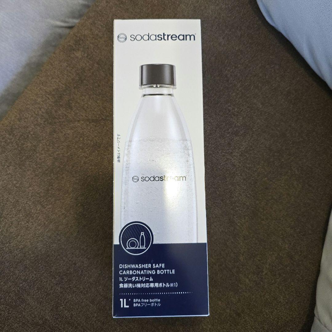 sodastream GAIA 炭酸水メーカー ブラック 1Lボトル付き