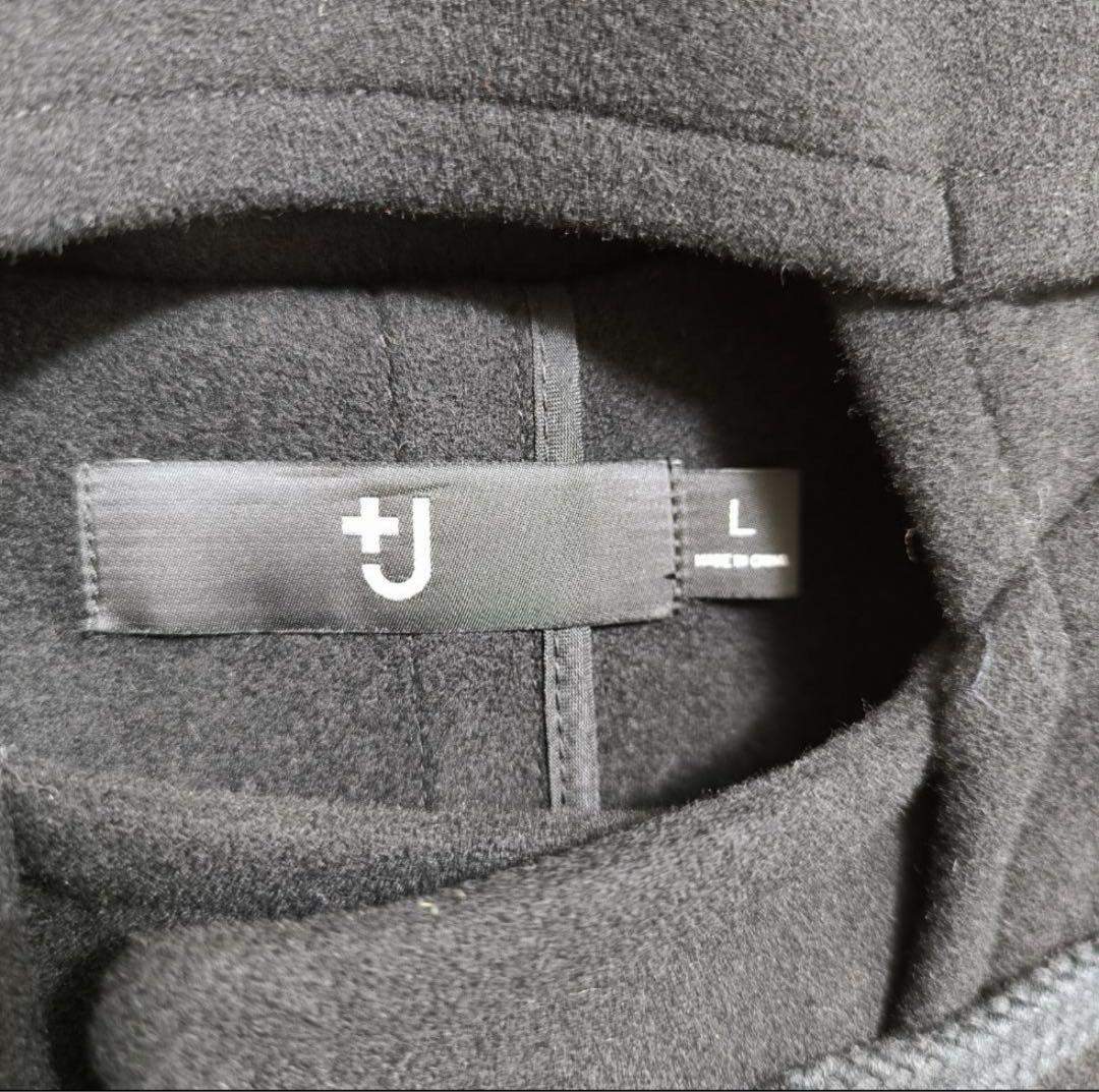 UNIQLO +J ウールオーバーサイズダッフルコート ユニクロジルサンダー黒L