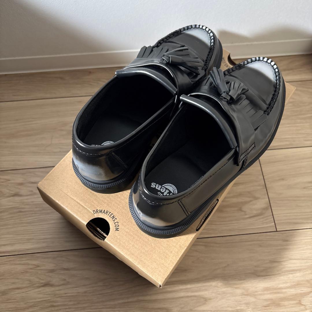 o*★様 Dr.Martens ADRIAN タッセルローファー シルバー 27