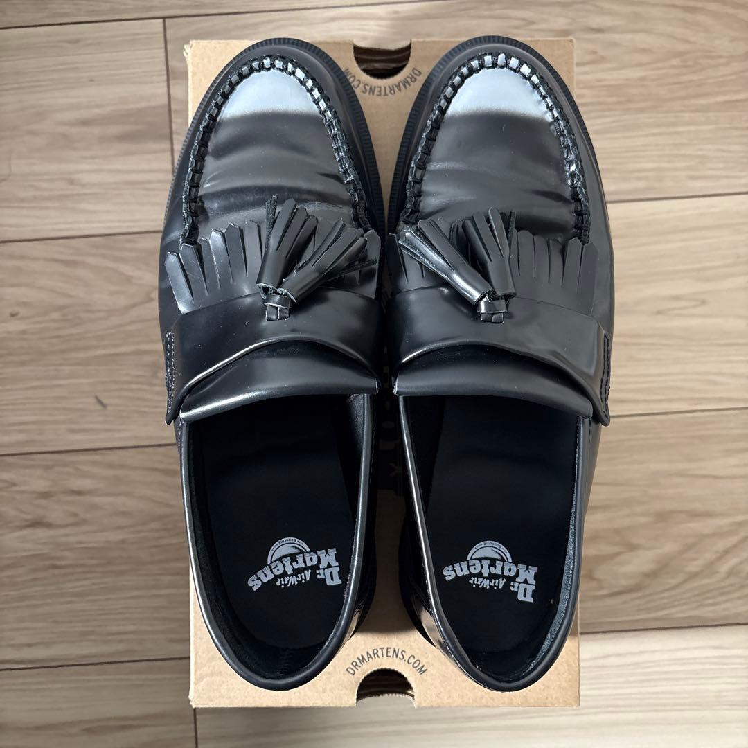 o*★様 Dr.Martens ADRIAN タッセルローファー シルバー 27