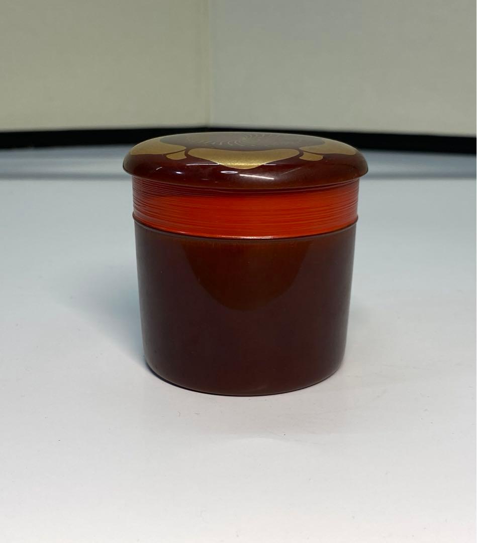 【茶道具】辻石斎造　梅蒔絵　竹金輪寺