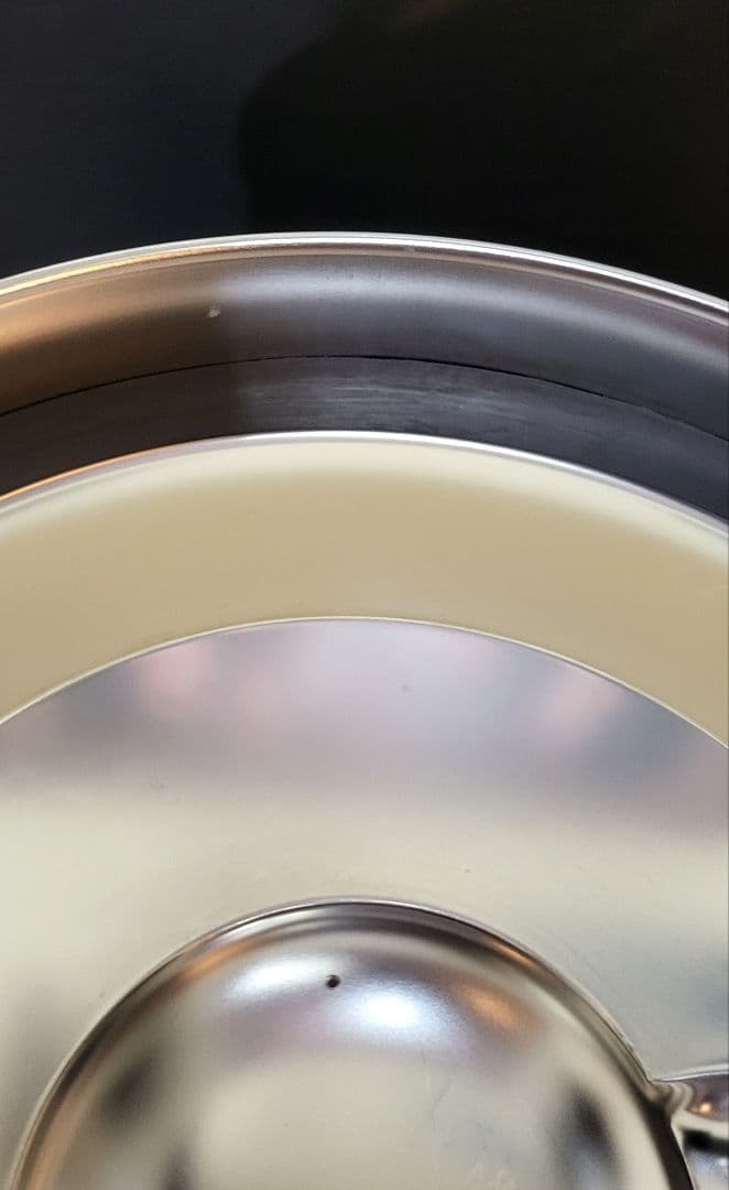 二重汁食缶 中蓋式 両手式　クリップ無