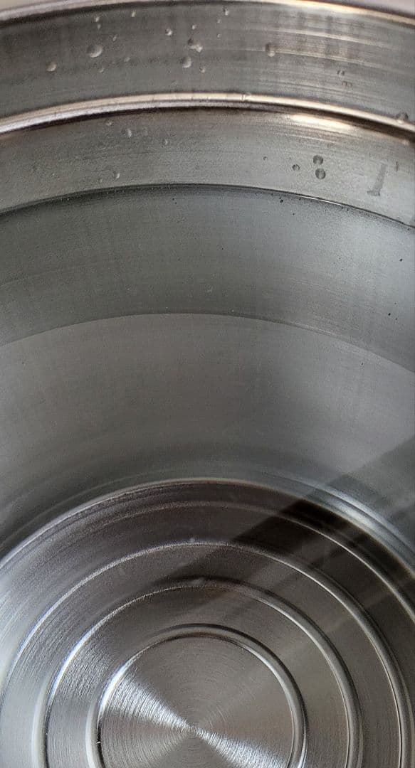 二重汁食缶 中蓋式 両手式　クリップ無