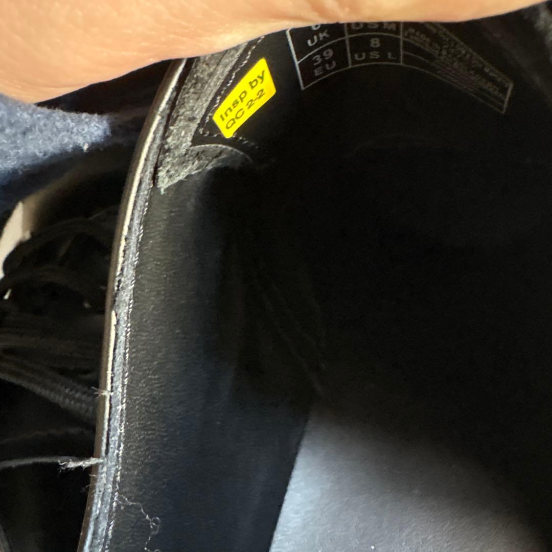 Dr. Martens ブラック レースアップシューズ　UK6 25cm相当