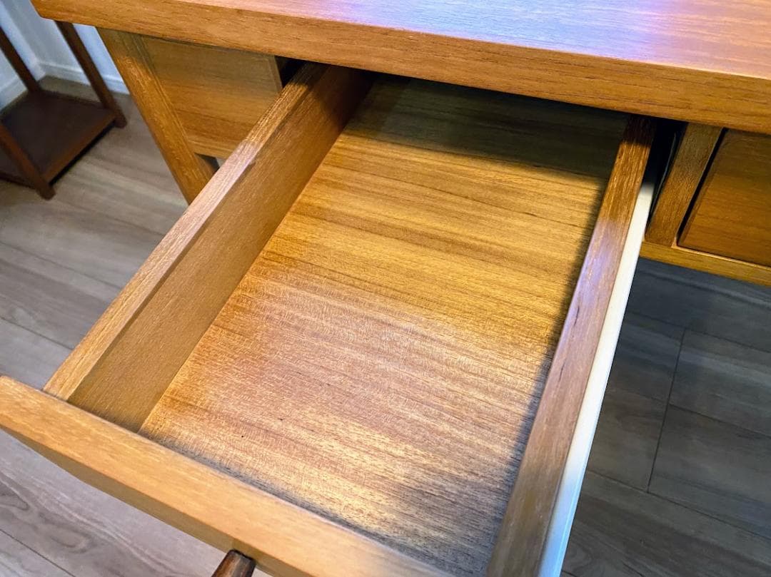 CHLOROS クロロス チーク オリジナルデスクテーブル オイル仕上げ