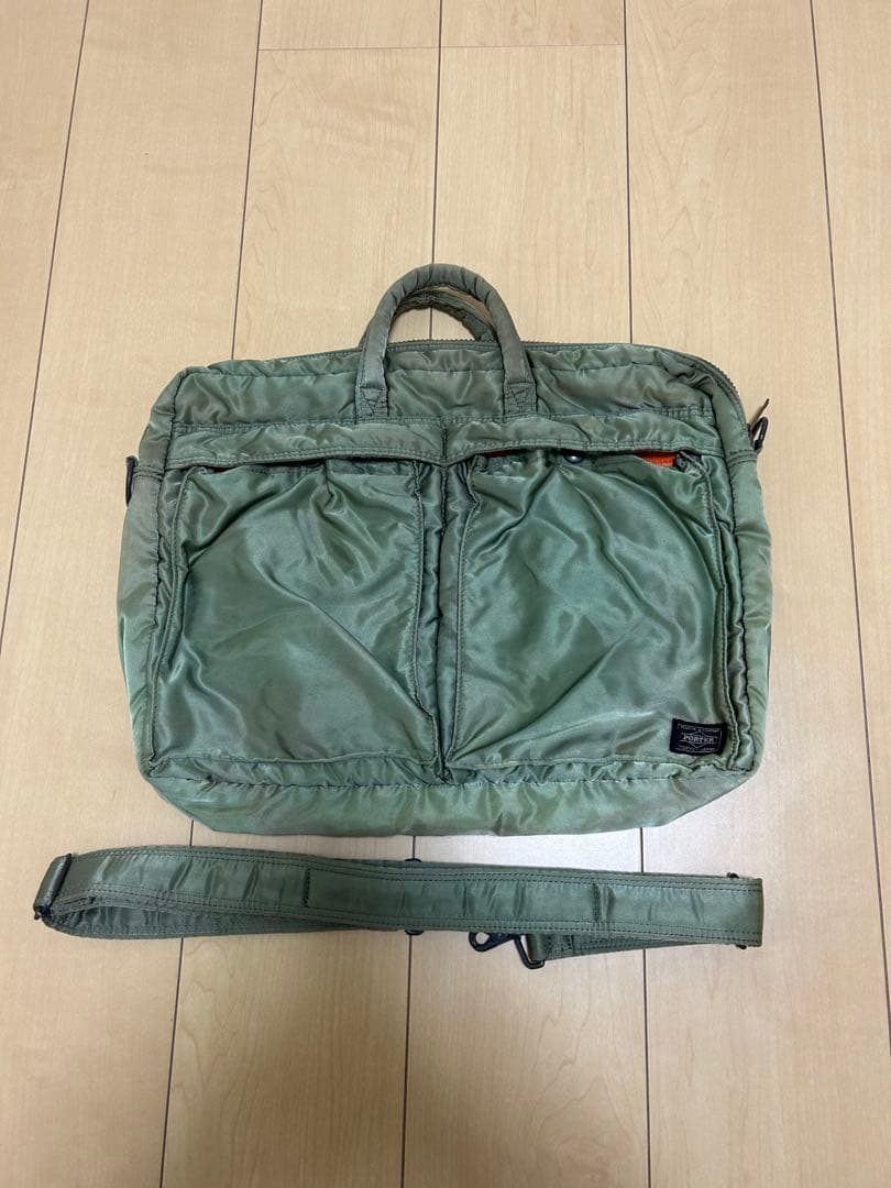 希少 PORTER タンカー 2way ポーター グリーン