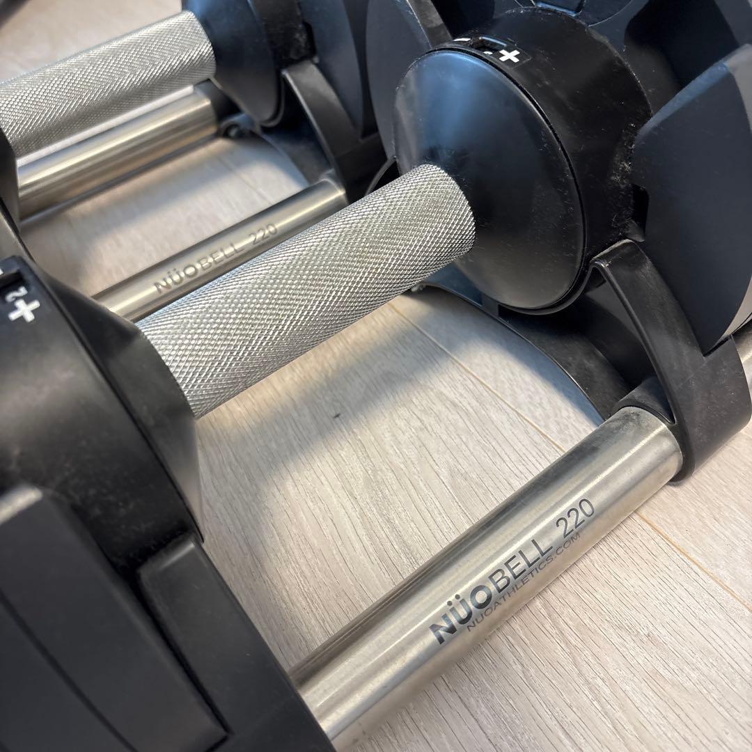 ヌオベル 2kg刻み 20kg NUOBELL220 可変式ダンベル2個セット②