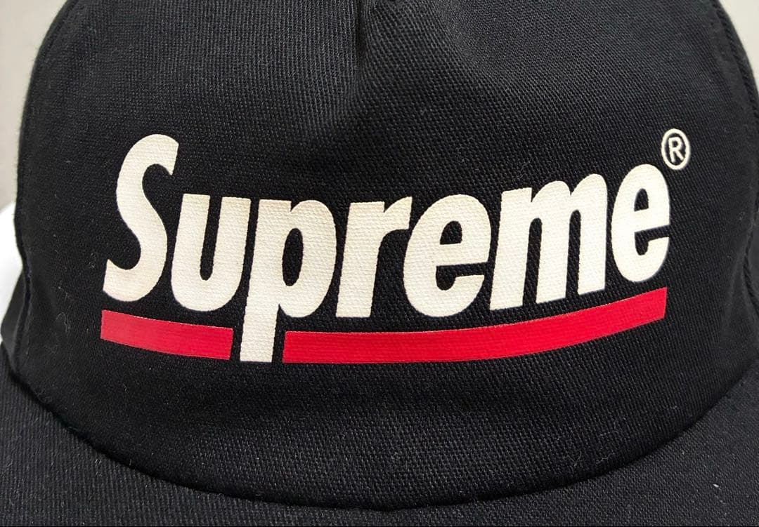 24時間以内発送 完売品 極美品 黒 Underline 5-panel Cap