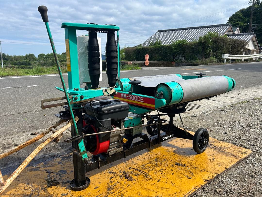 宮崎　タカキタ ラッピングマシーン　梱包機 ミニラップマシン エンジン式　動画有