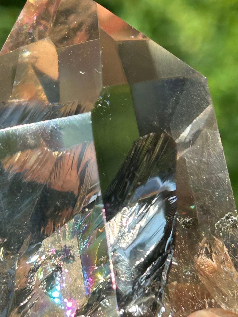 高品質ガーデンシトリンポリッシュアイリスクォーツ水晶天然‼️大特価SALE