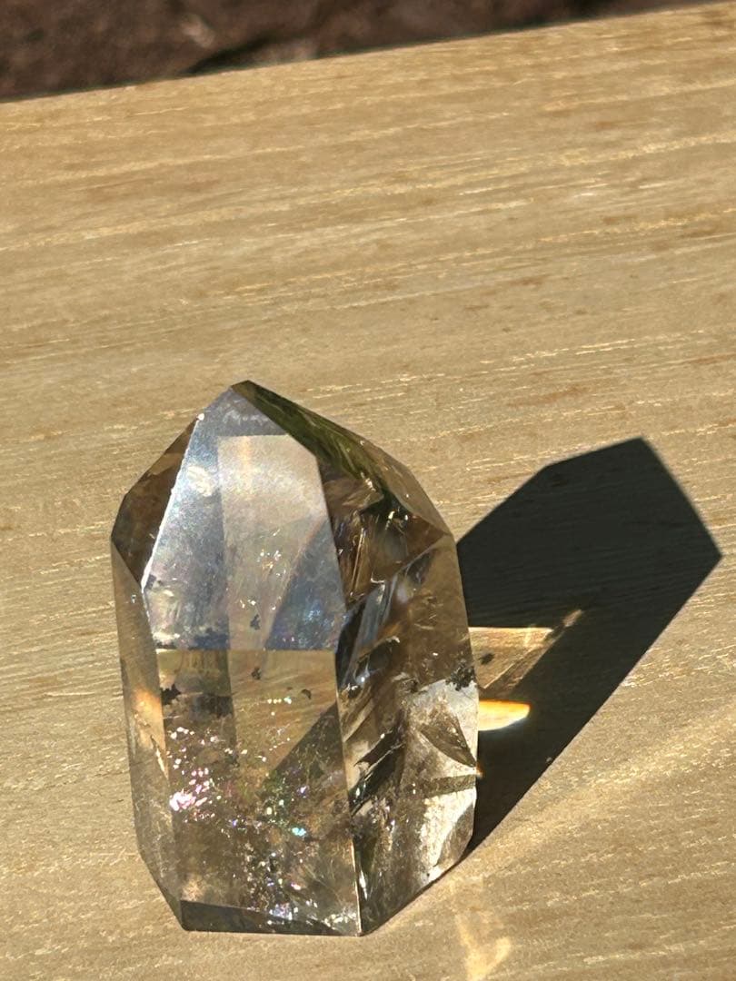 高品質ガーデンシトリンポリッシュアイリスクォーツ水晶天然‼️大特価SALE