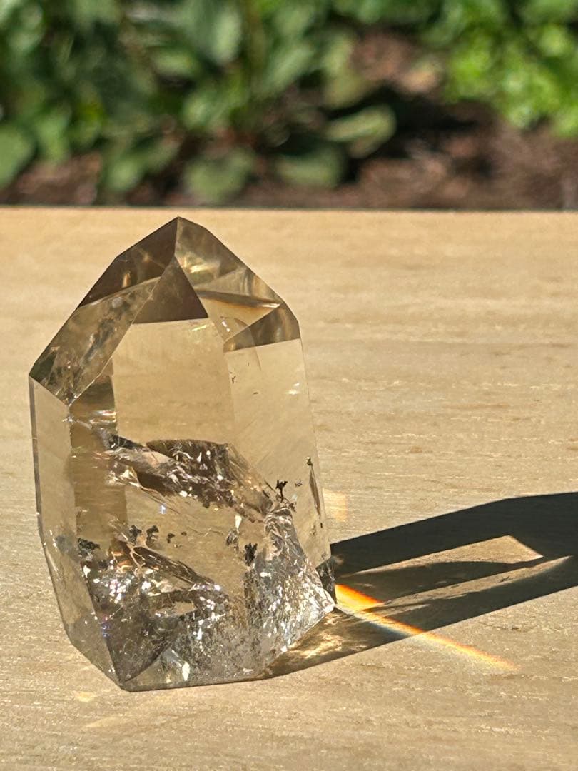 高品質ガーデンシトリンポリッシュアイリスクォーツ水晶天然‼️大特価SALE