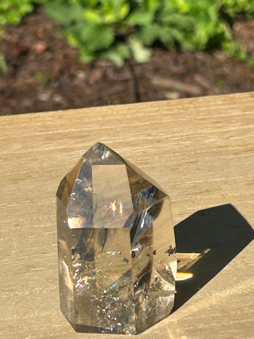 高品質ガーデンシトリンポリッシュアイリスクォーツ水晶天然‼️大特価SALE