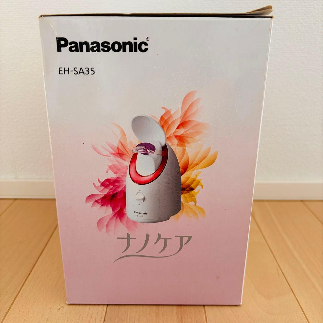 【新品未使用】Panasonic フェイススチーマーナノケア EH-SA35-P