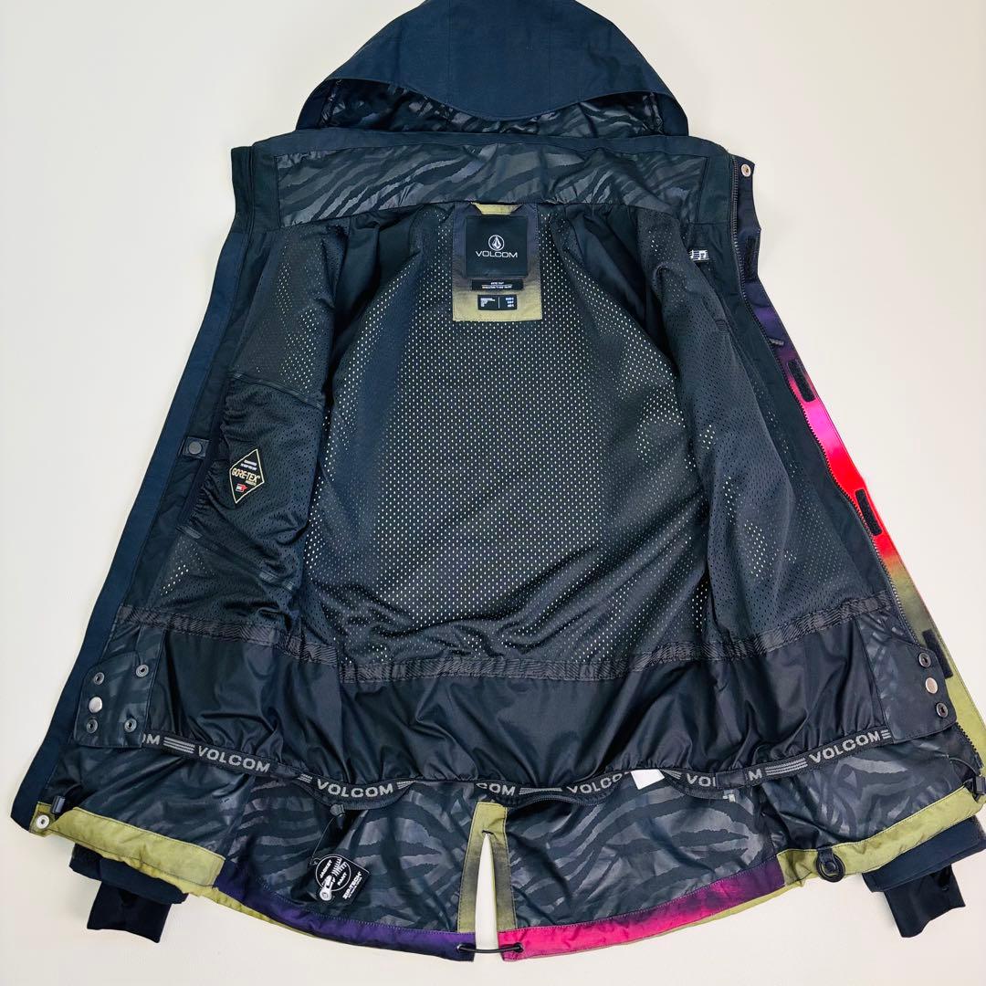 2497【極美品】ボルコム ゴアテックス ジャケット スノボウェア レディース
