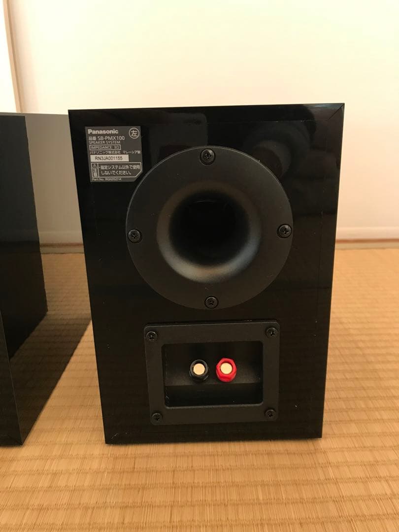 Panasonic SB-PMX100 スピーカー ペア 3WAY 竹ウーファー