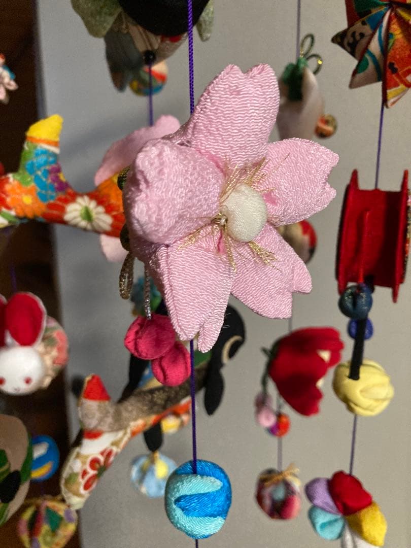 鯉のぼり吊るし雛　子供の日　ハンドメイド