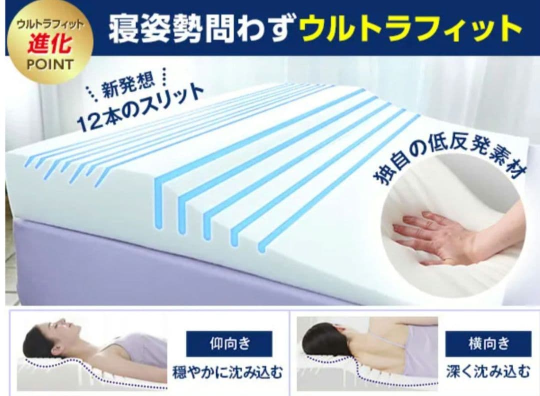 【新品】トゥルースリーパー セブンスピロー ウルトラフィット　シングル