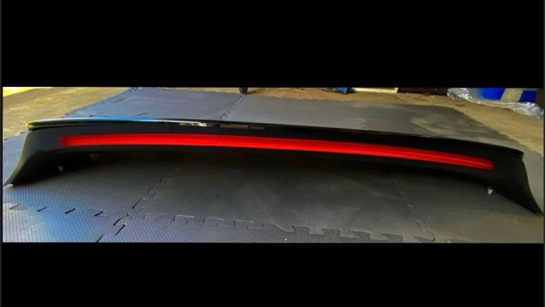 関真俊  80ハリアーZ ハイマウントリア　カスタムGスポイラー加工品