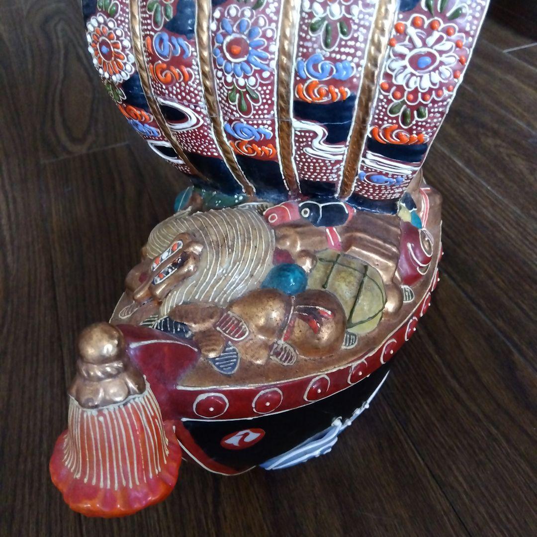 九谷焼宝船縁起物10000円に