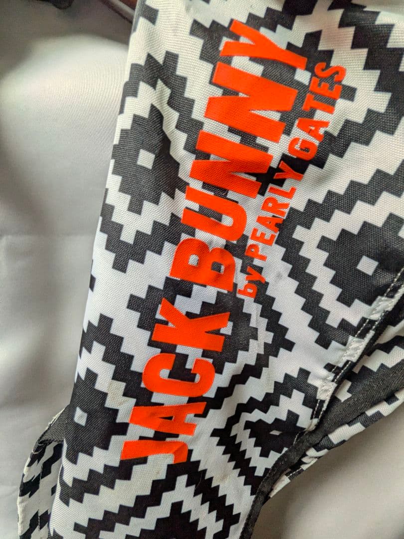 レアJack Bunny！！クラブケース ブラック 総柄 軽量 MEIコラボ