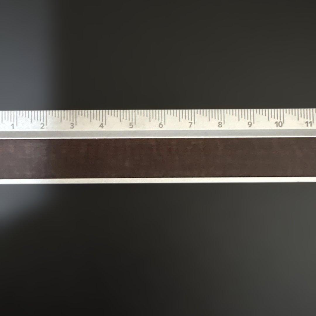 〈限定〉Riga（リーガ）銘木定規　工房楔　スネークウッド