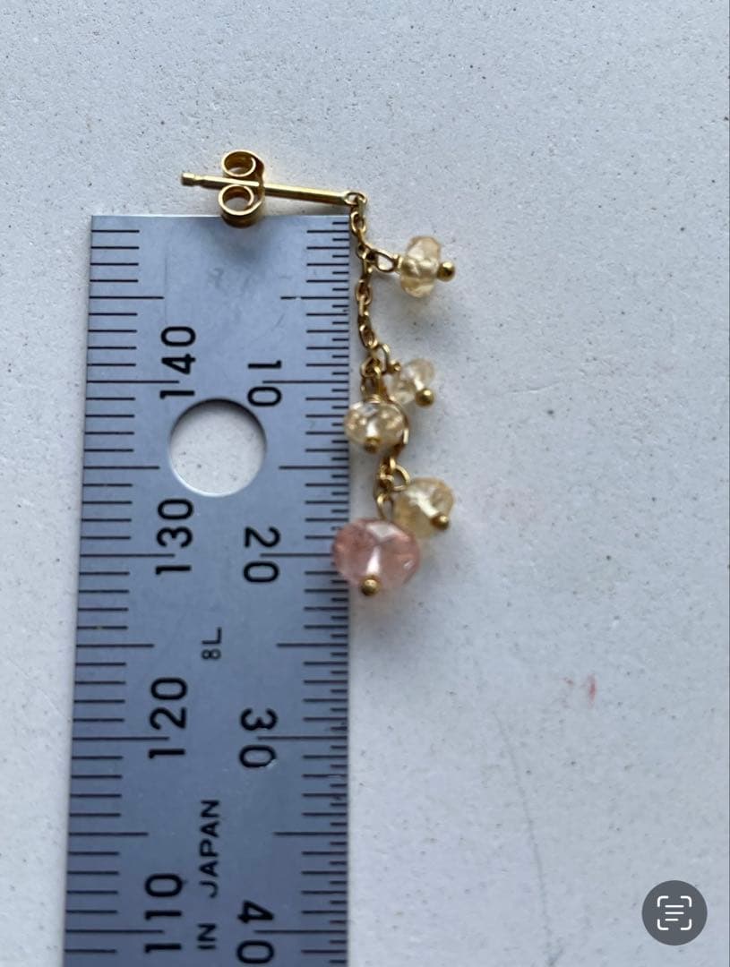 sweet pea シングルピアス K18