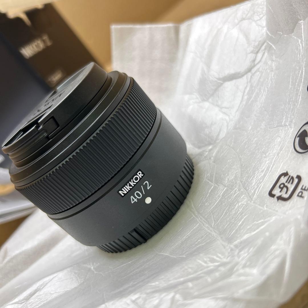 未使用　Nikon 単焦点レンズ NIKKOR Z 40mm f/2 Zマウント