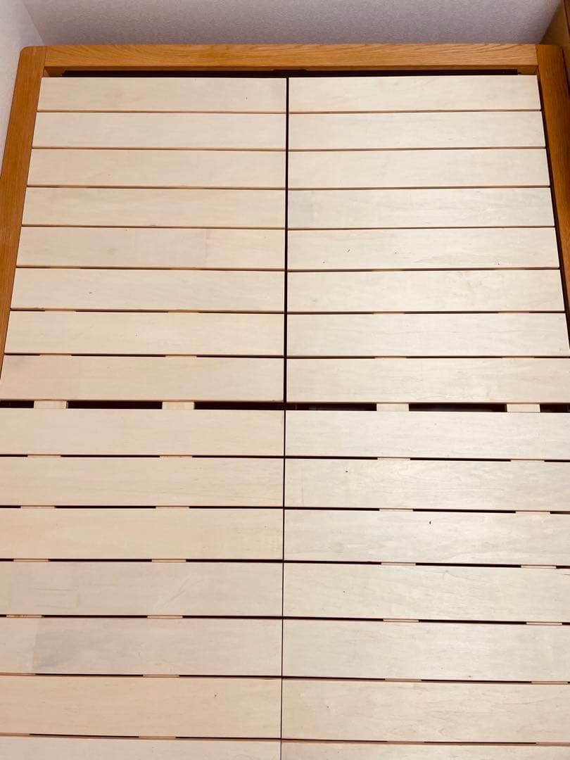 はるか様【無印良品】ベッドフレーム ダブルサイズ 【手渡し 東京都 杉並】