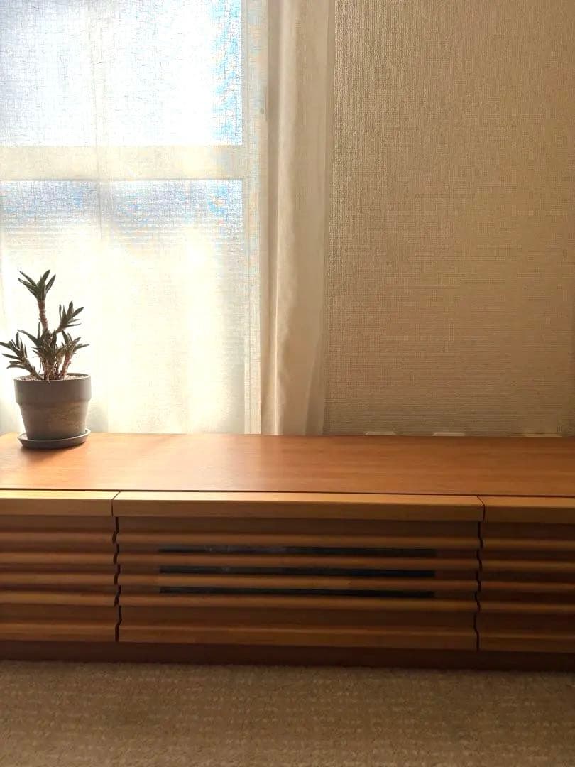 北欧風 テレビ台 120cm 無垢 木製 テレビボード ローボード 大川家具