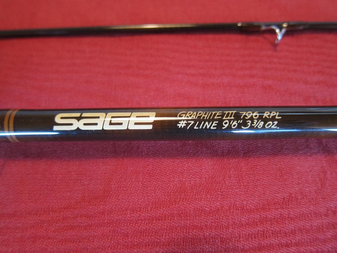 SAGE GRAPHITE III 796 RPL フライロッド