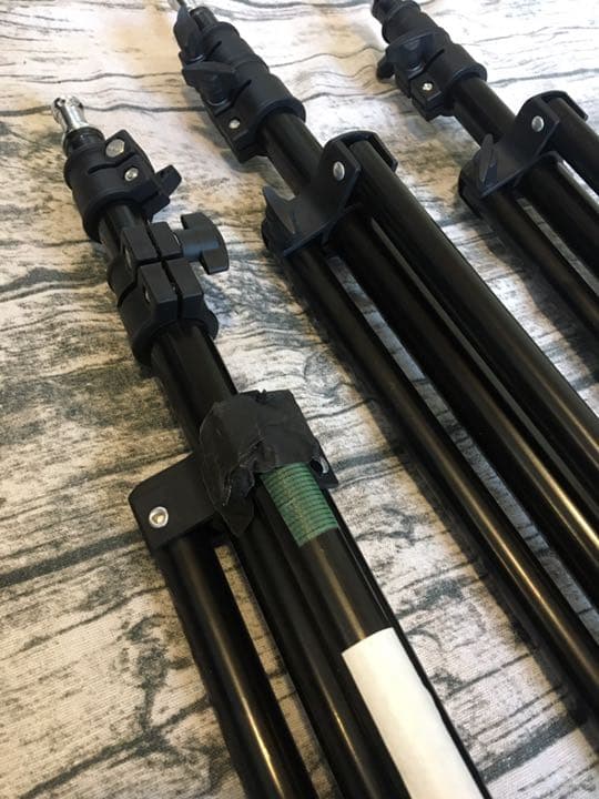 ★Neewer LEDビデオライト480×3灯+スタンド3本 ディフューザー付