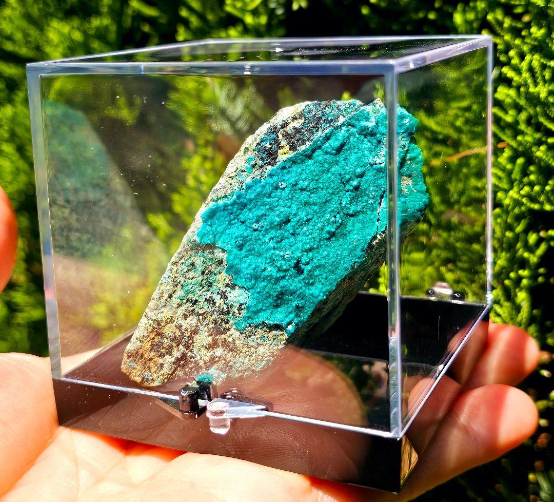 約100g以上あり‼️金運を呼ぶ‼️アメリカ産 クリソコラ 原石