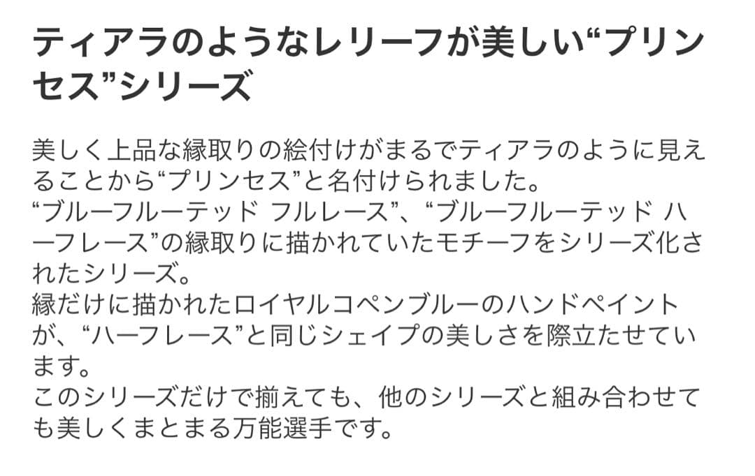 新品！ロイヤルコペンハーゲン　プリンセス楕円お皿2枚セット